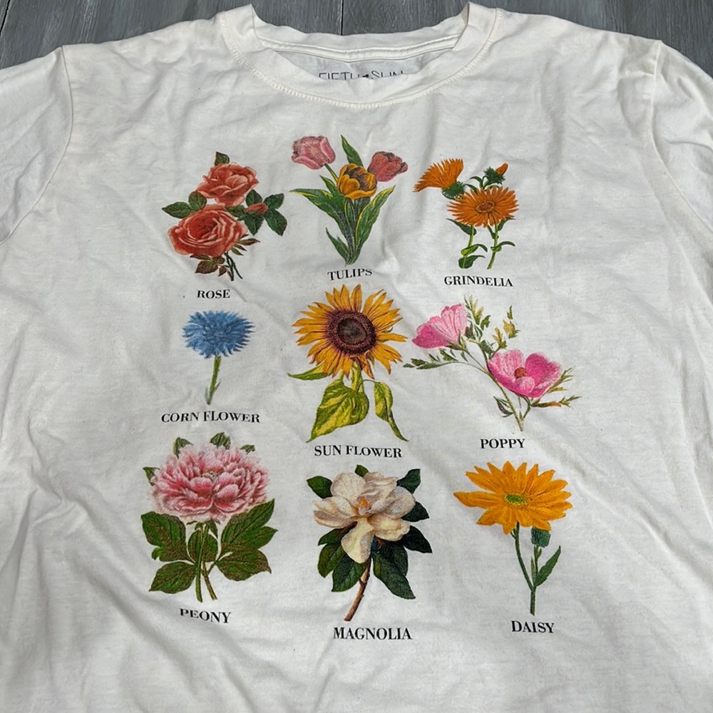flower shirt from target.